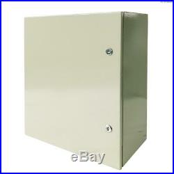 Toolots 24 x 20 x 8 In 16 Gauge IP65 Carbon Steel Electrical Enclosure Cabinet