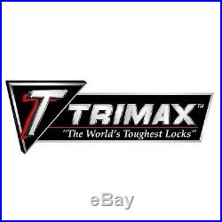 Trimax TWL100 Ultra Max Universal Adjustable Wheel Lock Heavy Gauge Steel Disc