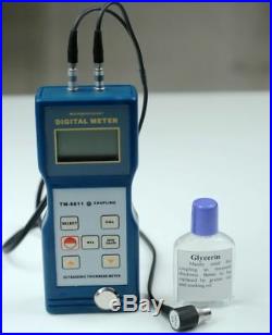 Ultrasonic Thickness Gauge, Meter, Tester for Steel, Glass