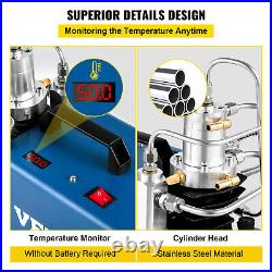 VEVOR 30MPA/4500PSI High Pressure Air Compressor PCP Airgun Scuba Air Pump 1800W