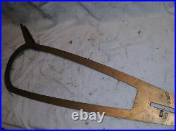 VINTAGE! NOS! McCULLOCH'BOW BAR', CHAINSAW BAR. 058 GAUGE, 28 INCHES OVERALL