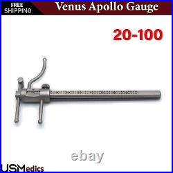 Venus Apollo Gauge Stainless Steel Fully Autoclavable Dental Instruments BEADEN