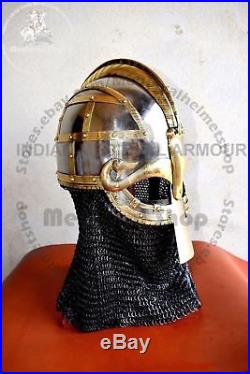 Viking helmet Vendil helmet Valsgärde 8 Helmet 16 Gauge Medieval SCA LARP Gift