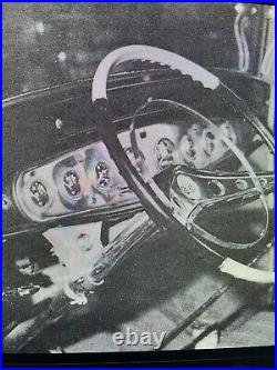 Vintage Style Stewart Warner Straight 8 Dash Instrument Gauge Panel Hotrod SCTA
