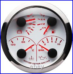 W PRO 2 Gauge Set GPS Speedometer with Tachometer 200 KMH Turn Signal High Beam