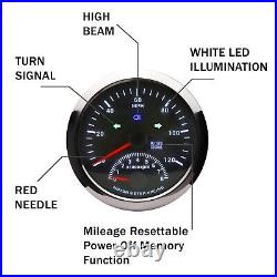 W PRO 2 Gauge Set GPS Speedometer with Tachometer 200 KMH Turn Signal High Beam