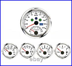 W PRO 5 Gauge Set GPS Speedometer with Tachometer 200 KMH Turn Signal High Beam