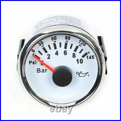 Waterproof Universal 6 Gauge Set GPS Speedometer For Car Marine Boat Truck Yacht