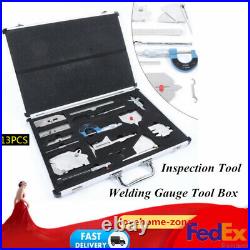 Weld Gauge Stainless Steel Welding Measure Gauge kits Combine Suit 13 Piece USA