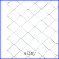 YARDGARD Chain Link Fabric Fence System 5 ft. X 50 ft. 11.5-Gauge Steel Silver