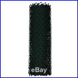 YARDGARD Chain Link Fence Fabric 4 ft. X 50 ft. 9-Gauge Galvanized Steel Black