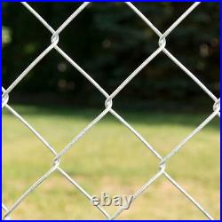 YARDGARD Chain Link Fence Fabric 5 ft. X 50 ft. 11.5-Gauge Woven Galvanized